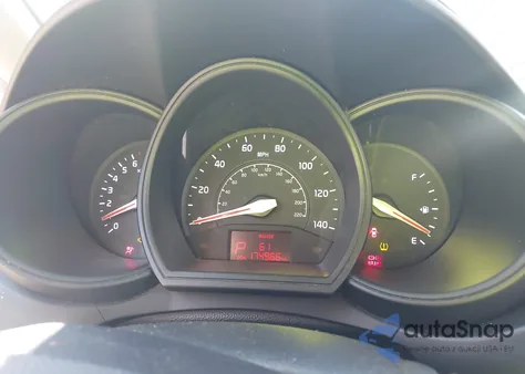 2012 Kia Rio Lx z USA, uszkodzony, nr VIN KNADM4A35C6072848